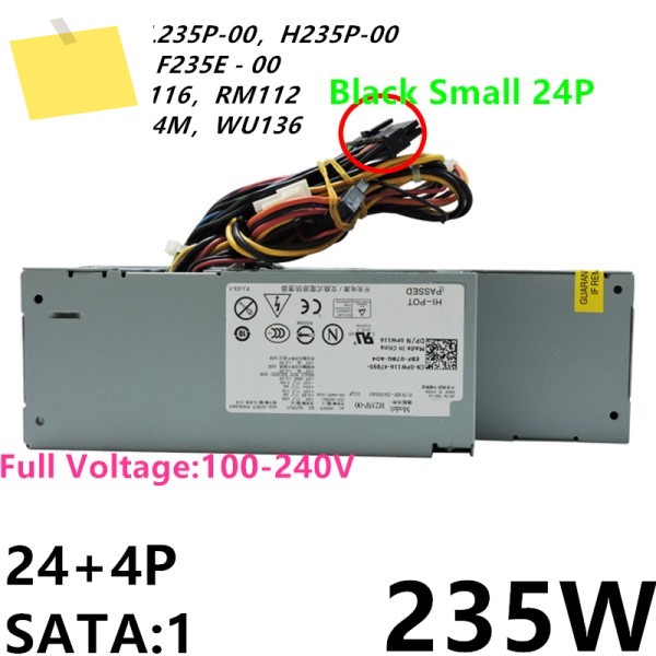 Dell OptiPlex760 960 580 235W 전원 공급 장치 L235P-01 PW116용 새 원본 PSU 제품 이미지
