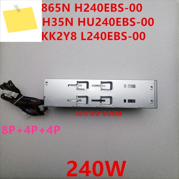 Dell V3910 8Pin 240W 전원 공급 장치 0865N H240EBS-00 XH35N 0KK2Y8 용 새 원본 PSU 제품 이미지