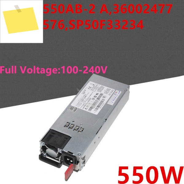 델타 RD440X 640용 새 PSU 550W 전원 공급 장치 DPS-550AB-2 A 36002477 00FC576 SP50F33234 제품 이미지