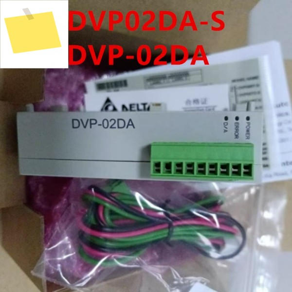 DELTA 24V 3W 전원 공급 장치 DVP02DA-S RS-485용 새 원본 아날로그 모듈 제품 이미지