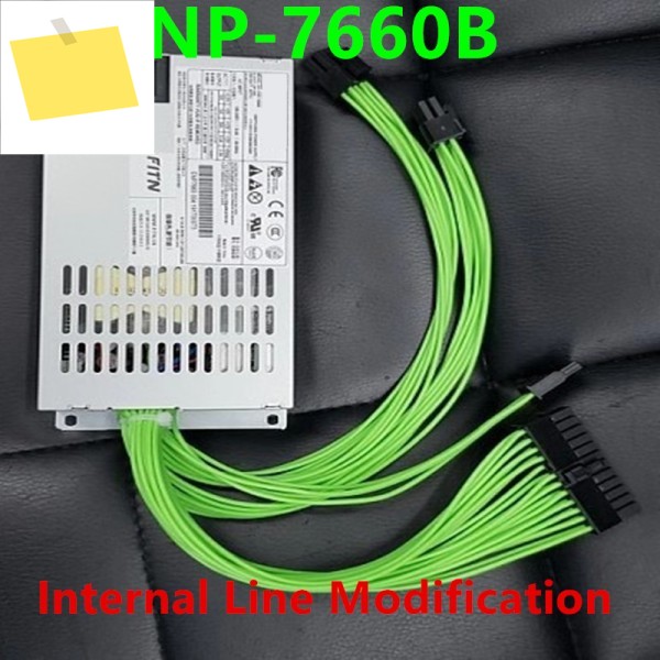 신품 PSU, Enhance 80plus Platinum ITX Flex 소형 1U K39 600W 전원 공급 장치 ENP-7660B ENP 제품 이미지