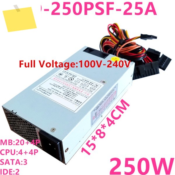 R-Senda Flex12V 소형 1U 정격 200W 전원 공급 장치용 새 PSU SD-250PSF-25A A 제품 이미지