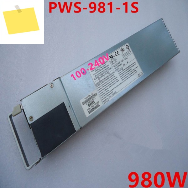 에이블컴 1U 용 PSU, 980W 전원 공급 장치 PWS-981-1S, 새제품 제품 이미지