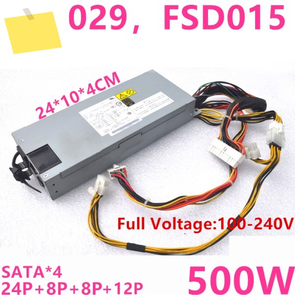AcBel 1U 830 500W 전원 공급 장치 FS9029 FSD015용 새 원본 PSU 제품 이미지