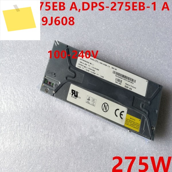 거의 새것과 같은 미사용 PSU 파워엣지 1650 275W 전원 공급 장치 DPS-275EB A 1K626 9J608 제품 이미지