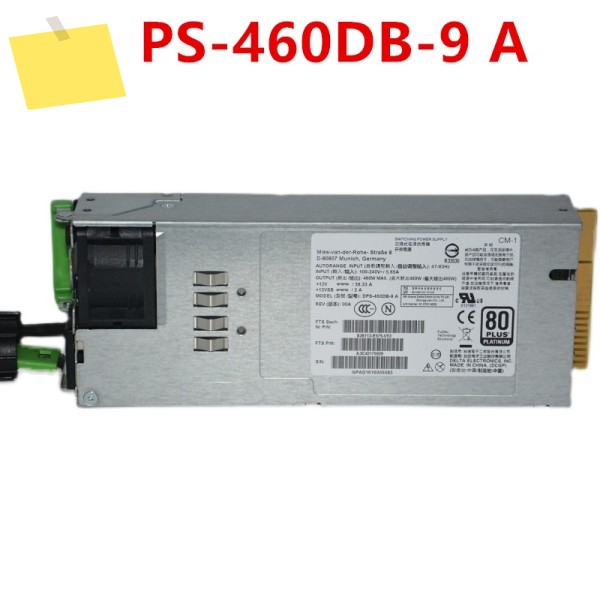 후지츠용 PSU, 460W 전원 공급 장치, DPS-460DB-9 A S26113-E575-V53 새제품 제품 이미지