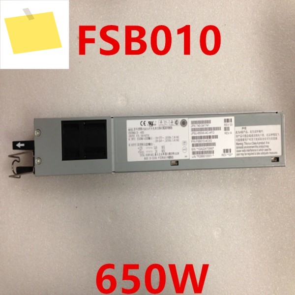 Juniper qfx5100 EX4550 650W 전원 공급 장치 FSB010 JPSU-650W-AC-AFO 740-041741용 새 원본 PSU 제품 이미지