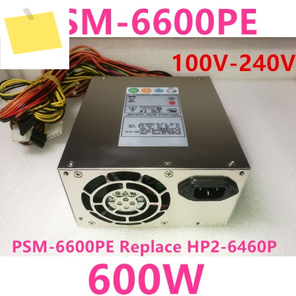 Emacs 4U 용 PSU, 전원 공급 장치 PSM-6600PE, 600W, 새제품 제품 이미지