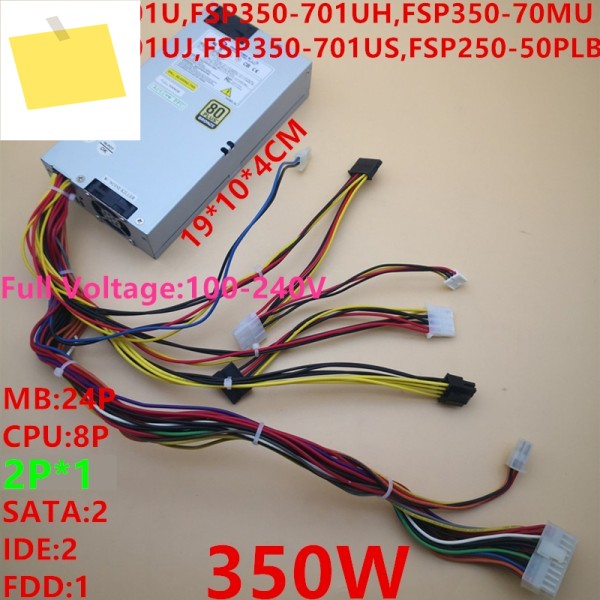 전원 공급 장치 FSP350-601U, FSP-5 V 1U 용 PSU, 350W, 새제품 제품 이미지