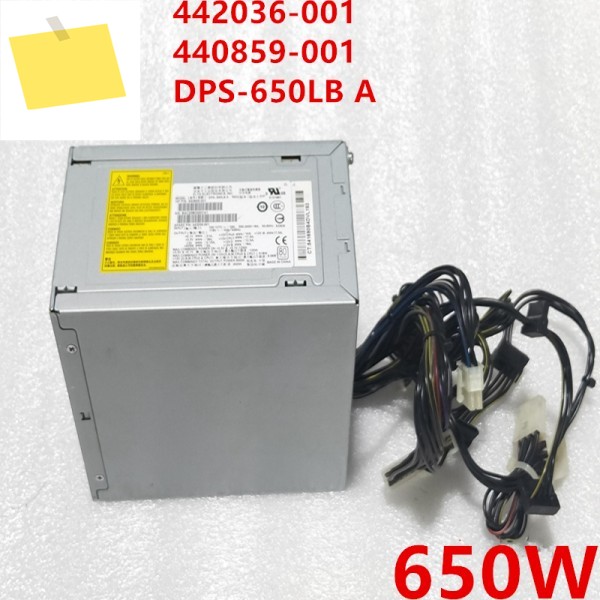 HP XW6600 650W 전원 공급 장치용 거의 새 원본 PSU 442036-001 DPS-650LB A 제품 이미지