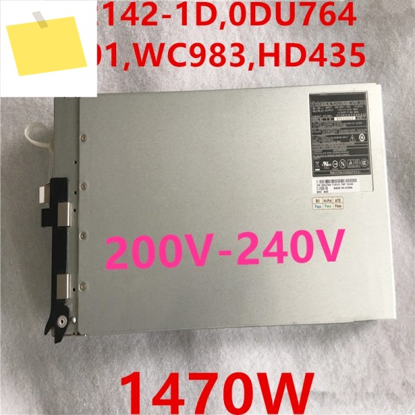 신품 PSU PE6850 12V120A 1470W 전원 공급 장치 PS-2142-1D 0DU764 KJ001 WC983 HD435 제품 이미지