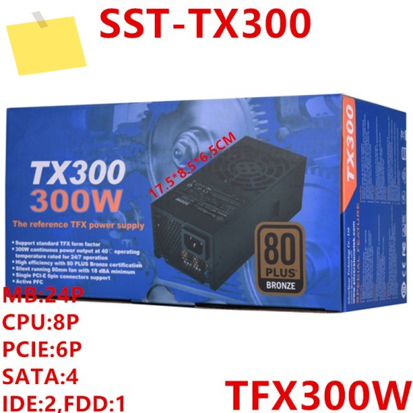 실버스톤 TFX 300W 전원 공급 장치 SST-TX300 새 PSU 제품 이미지