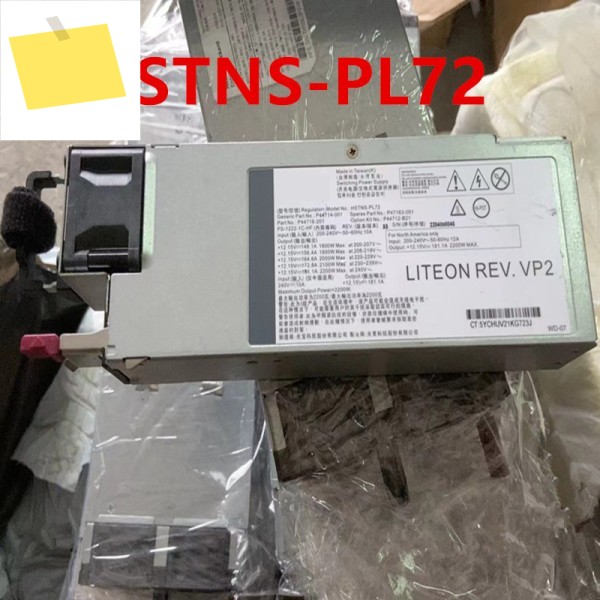 원래 분해된 PSU 2200W 전원 공급 장치 HSTNS-PL72 P44714-001 제품 이미지