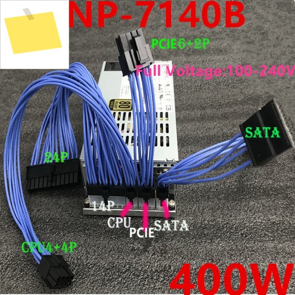향상된 플렉스 NAS LOLI 소형 PSU 스위칭 전원 공급 장치 ENP-7140B ENP 1U, A4M, K35, T34, 새제품 제품 이미지