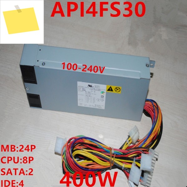 Asus Acbel 1U RS120-E3 TAITO2 용 PSU, 400W 전원 공급 장치, API4FS30, 새제품 제품 이미지
