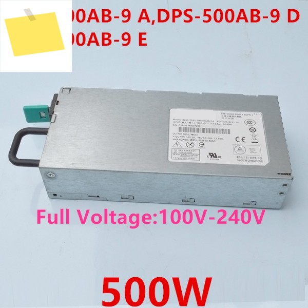 델타 500W 전원 공급 장치 DPS-500AB-9 A D E B 용 새 원본 PSU 제품 이미지