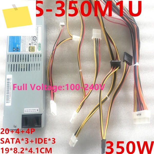 SeaSonic APFC F0 80 + 1U NSC-800 350W 전원 공급 장치 SS-350M1U, PSU, 새제품 제품 이미지
