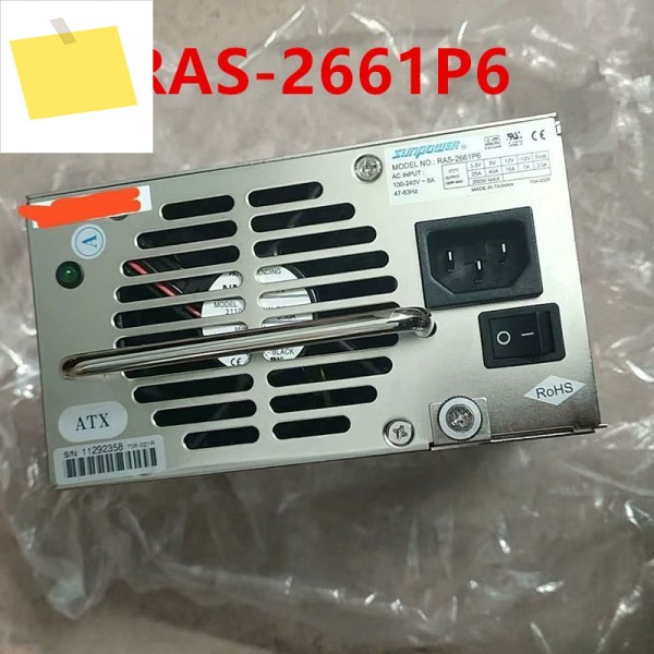 SUNPOWER 전원 공급 장치 RAS-2661P6용 새 원본 PSU 제품 이미지