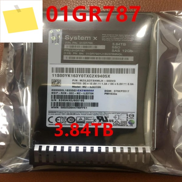 신품 SSD X3650M5 3.84TB 2.5인치 내부용 서버용 01GR786 제품 이미지