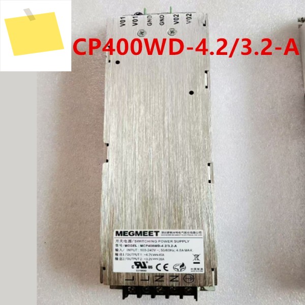 거의 새것과 같은 MEGMEET 4.2V45A 400W 전원 공급 장치 MCP400WD-4.23.2-A용 원본 PSU는 작동합니다 제품 이미지