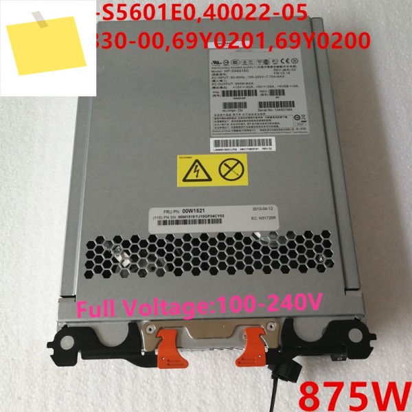 IBM DS3000 DS3512 585W 전원 공급 장치 HP-S5601E0 40022-05 69Y0201 용 새 원본 PSU 제품 이미지