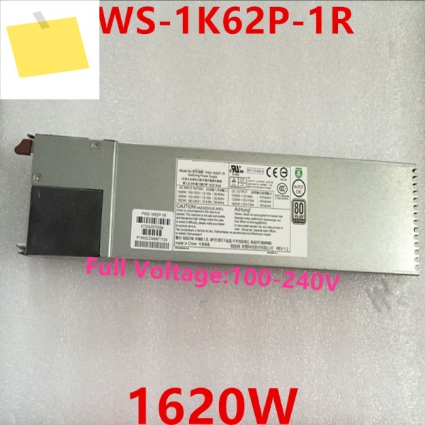 슈퍼마이크로용 PSU, 1620W 전원 공급 장치 PWS-1K62P-1R, 새제품 제품 이미지