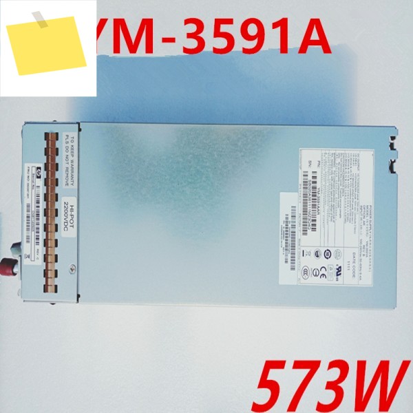 HP P2000G3 용 PSU, 573W 전원 공급 장치, YM-3591A 592267-001 제품 이미지