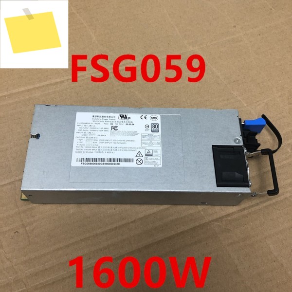 Lenovo RQ940 NF8470M3 1600W 전원 공급 장치 FSG059 R12-1K6P2A R6P6M 용 새 원본 PSU 제품 이미지