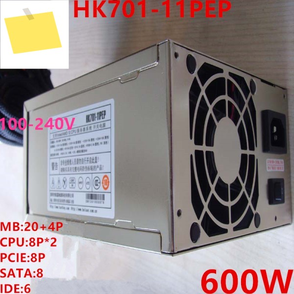 헌트키용 PSU, 600W 전원 공급 장치 HK701-11PEP, 새제품 제품 이미지