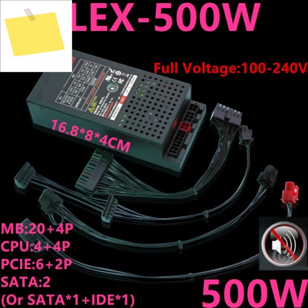 수냉식 세이코 플렉스 NAS LOLI 소형 PSU, 전원 공급 장치 FLEX-500W, D01S3, M4X, K39, R47, 새제품 제품 이미지