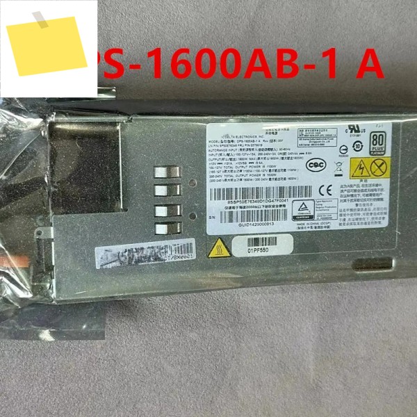 델타 1600W 전원 공급 장치 DPS-1600AB-1 A 01PF550용 새 원본 PSU 제품 이미지