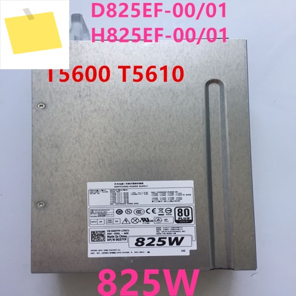 신품 PSU T5600 825W 전원 공급 장치 H825EF-01 DR5JD CVMY8 G57YP DPS-825AB A 제품 이미지