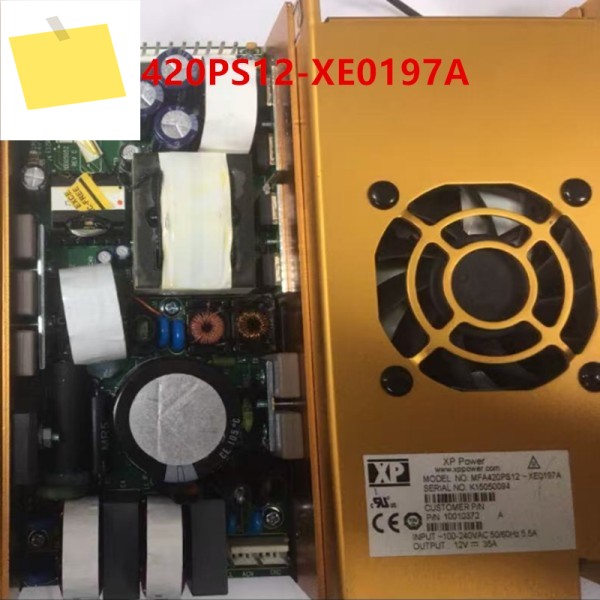 XP 12V35A 420W 전원 공급 장치 MFA420PS12-XE0197A용 분해 기존 PSU 새 제품처럼 작동 제품 이미지