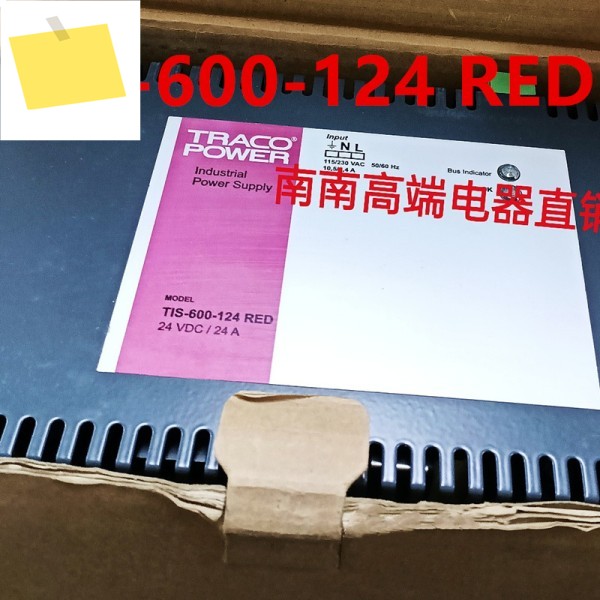 TRACO POWER 24V24A 600W TIS-600-124 RED용 새 DIN 레일 전원 공급 장치 제품 이미지