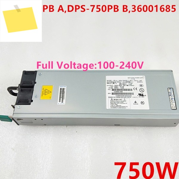 델타 R525 G2 750W 전원 공급 장치 DPS-750PB A B 36001685용 새 원본 PSU 제품 이미지