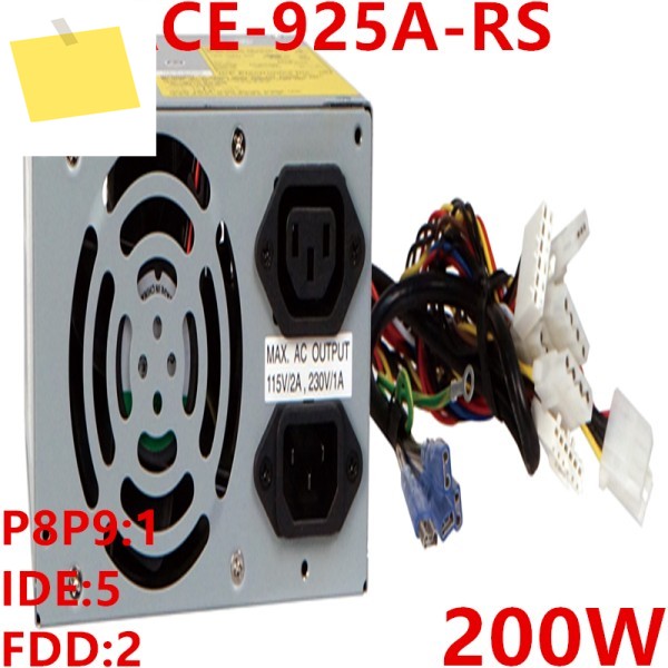 IEI AT P8P9 용 전원 공급 장치, 200W ACE-925A-RS 제품 이미지