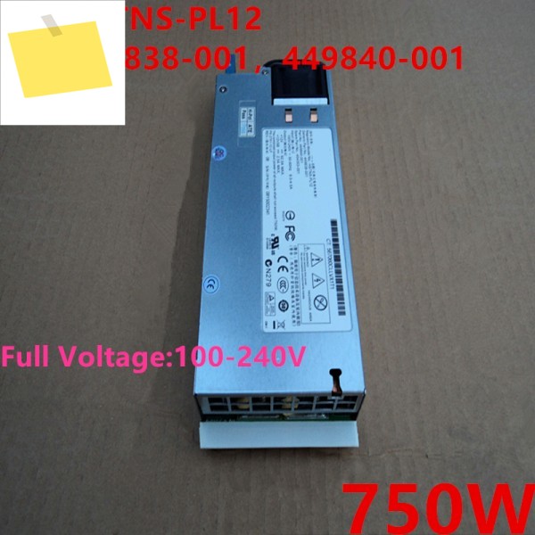 신품 PSU DL185G5 750W 전원 공급 장치 HSTNS-PL12 449838-001 제품 이미지