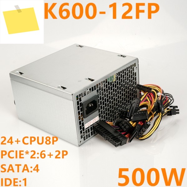 헌트키 PSU, 500W 피크, 전원 공급 장치 HK600-12FP, 새제품 제품 이미지
