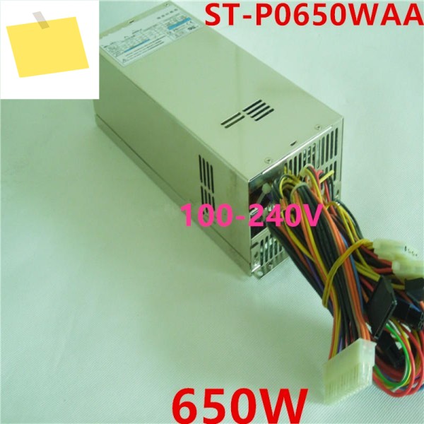 세븐팀 2U 650W 전원 공급 장치 ST-P0650WAA용 새 PSU 제품 이미지