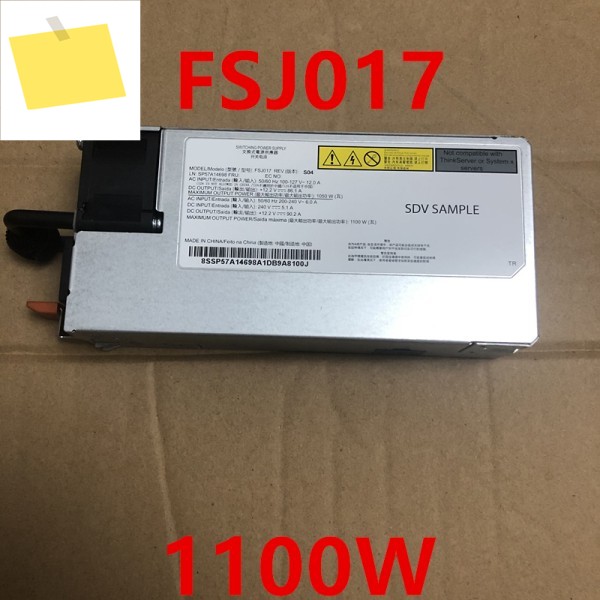 Acbel 12.2V90.2A 1100W 전원 공급 장치 FSJ017 SP57A14698 R1BA2301B용 새 원본 PSU 제품 이미지