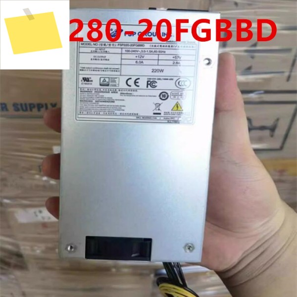 FSP 1U 6핀+4핀 280W 전원 공급 장치 FSP280-20FGBBD용 새 원본 PSU 제품 이미지