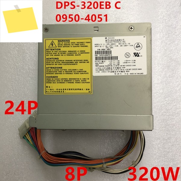 거의 새것과 같은 미사용 PSU B2600 320W 전원 공급 장치 DPS-320EB C 0950-4051 제품 이미지