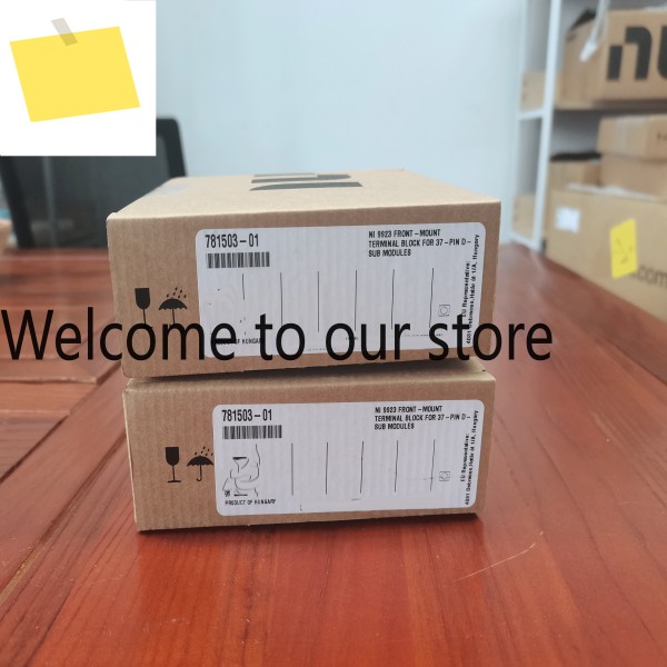 US NI 9923 781503-01 37핀 D-SUB 모듈 볼트 접속함용, 송장 발행 가능 제품 이미지