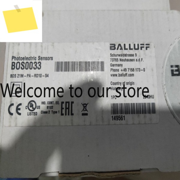 BOS0033 21M-PA-RD10-S4 BALLUFF 발루프 센서 제품 이미지