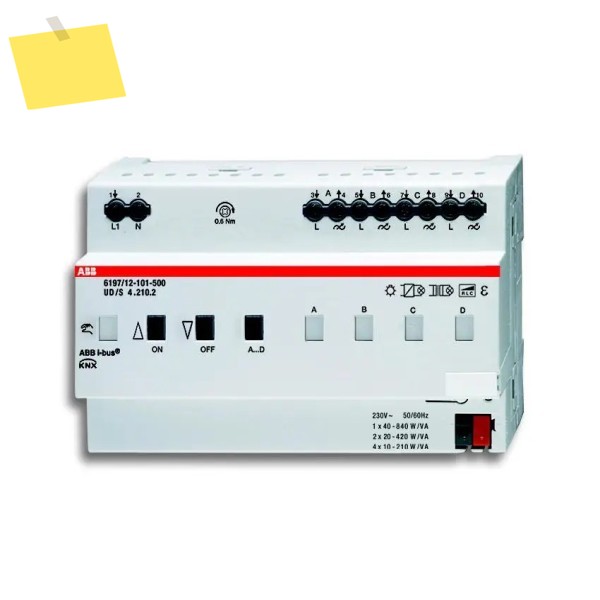 ABB I-bus EIB 범용 디머 619712-500 -500 제품 이미지