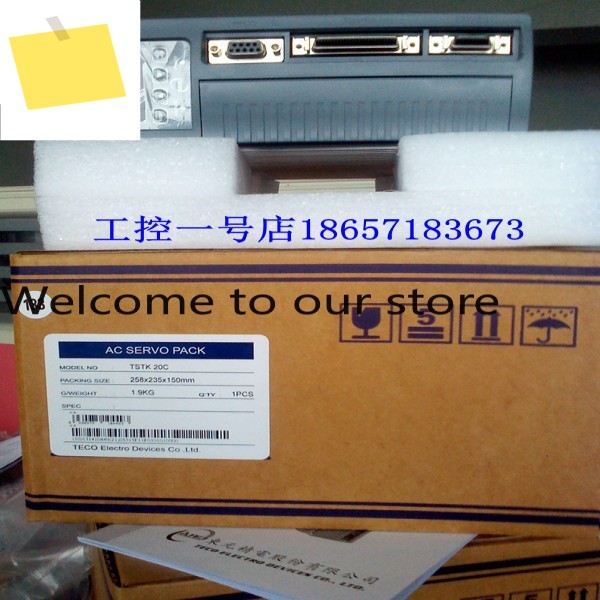Dongyuan 서보 드라이버 TSTK20C + 모터 TSC06401C-3NT3-A, 400W 새 제품 및 제품 이미지