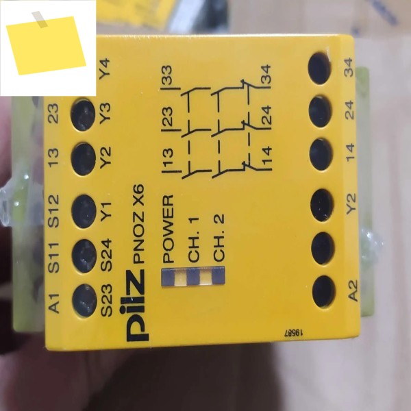 PNOZ X6 시리얼 넘버 774729 새 PILZ 릴레이 제품 이미지