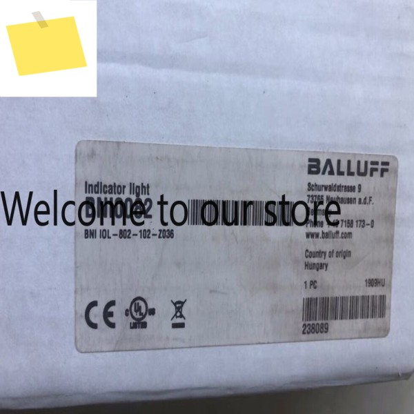 BNI0082 BALLUFF IOL-802-102-Z036 제품 이미지
