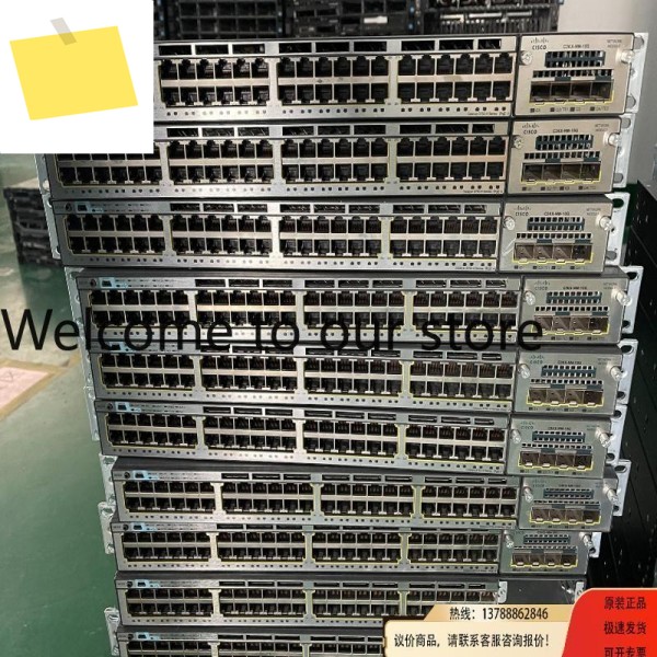 시스코 WS-C3750X-48P-S 48포트 기가비트 제품 이미지