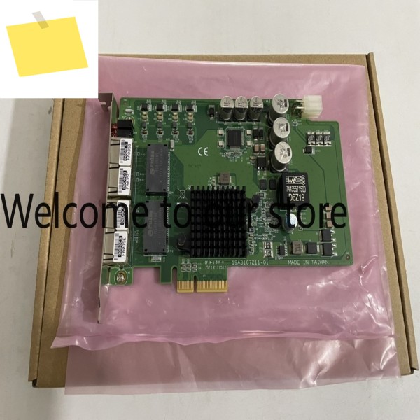 어드밴텍 4포트 비주얼 이미지 캡처 카드 POE 네트워크 인터페이스 PCIE-1672E 사실상 새 제품입니다. 제품 이미지